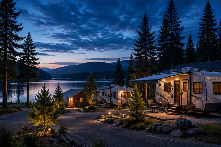 Overnight destination and campground
